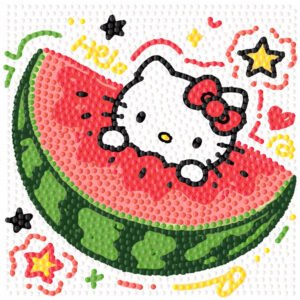 Kitty Children's Cartoon Diamond Painting 15 x 15
