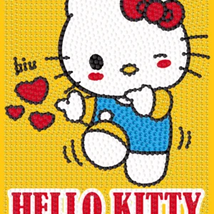 Kitty Children's Cartoon Diamond Painting 17×22