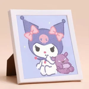 Kulomi Cartoon Diamond Painting Set, suitable for beginner children or adults15×15