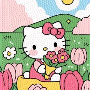 Kitty Children's Cartoon Diamond Painting 17×22