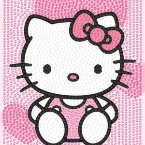 Kitty Children's Cartoon Diamond Painting 17×22