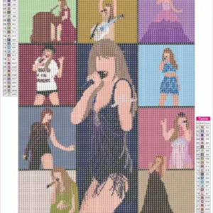 Taylor Swift Handmade DIY art diamond painting30×40